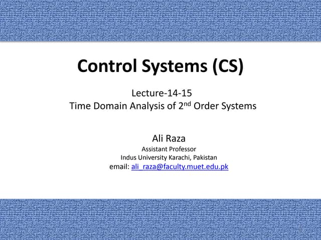 Lecture 14 15-time_domain_analysis_of_2nd_order_systems