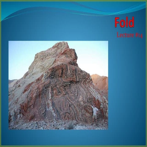 Fold, its element, classification & Mechanism | PDF