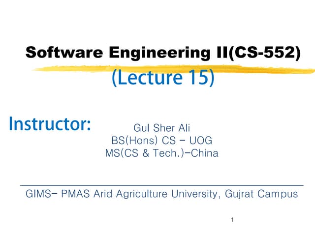 Design Pattern in Software Engineering 