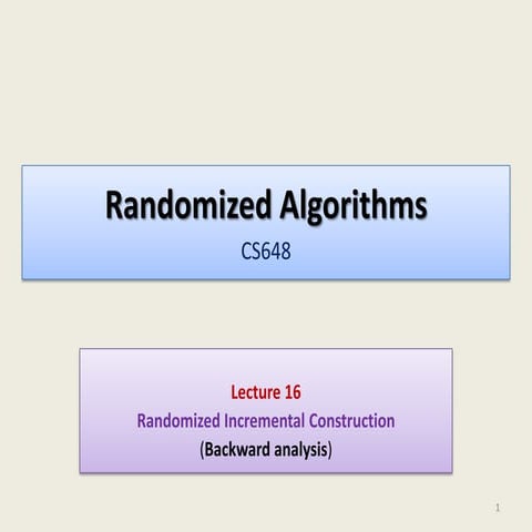 Lecture 16 | PPT