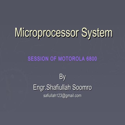 M6800 | PPT
