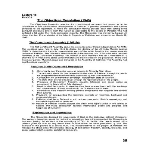 Objective resolution | PPTX
