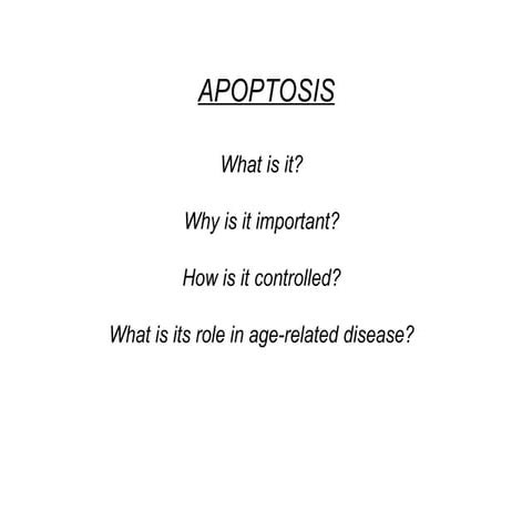 lecture apoptosis       for gradutes .ppt