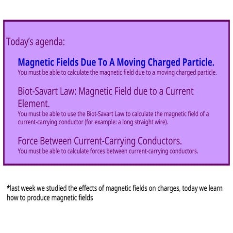 BIOT SAVART LAW ELECTROMAGNETIC FIELD THEORY.ppt