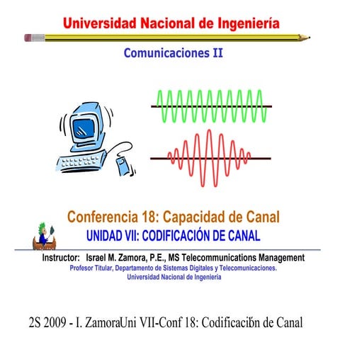 Lecture 18 channel capacity
