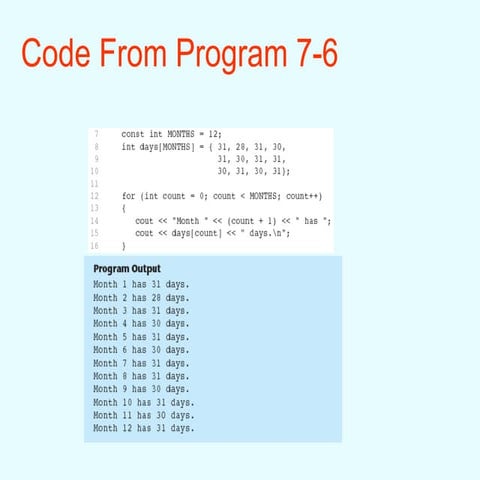 Partial Array Initialization in programming languages | PPT