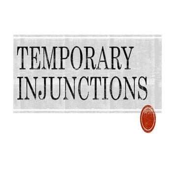 Lecture 19, Temporary Injunctions - Part I.pptx