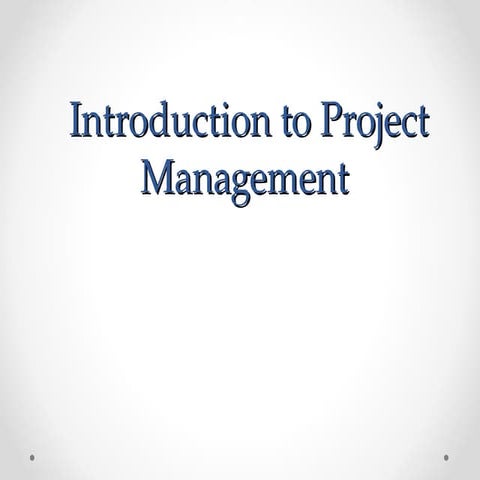 lecture1 - IT Project Management Notes.ppt