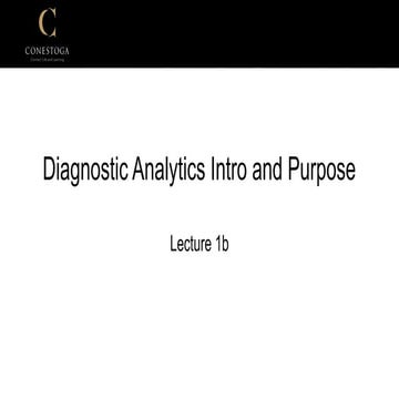 Lecture 1b - Diagnostic Analytics Intro and Purpose ver 1.0 (1).pptx