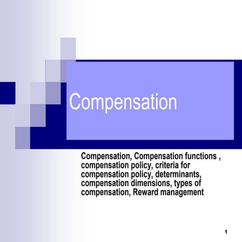 Lecture 1 compensation & reward mgt.ppt