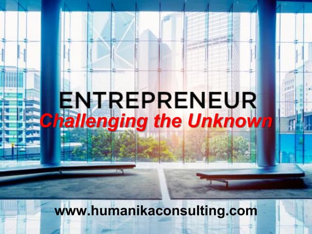 Entrepreneurship