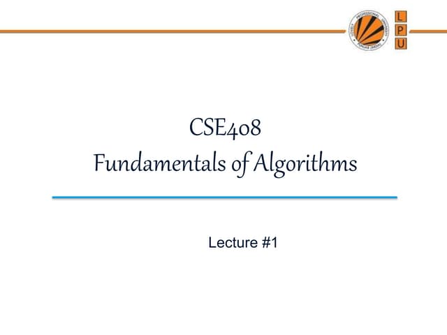 lecture 1(Fundamental of algorithms).pptx