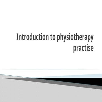 Guide to Physical Therapist Practice presentation | PPTX