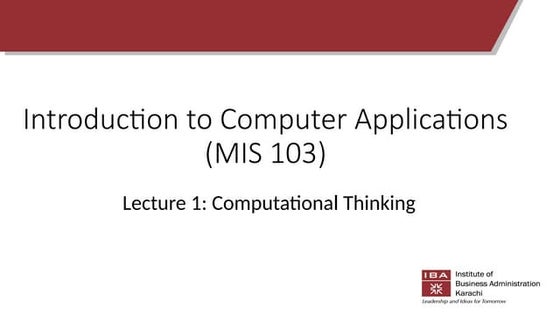 Lecture 1 Introduction to Computational Thinking.pptx