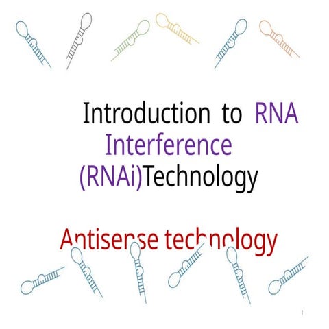 RNA interference | PPTX