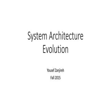LTE, System Architecture Evolution