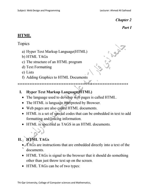 HTML-Part1