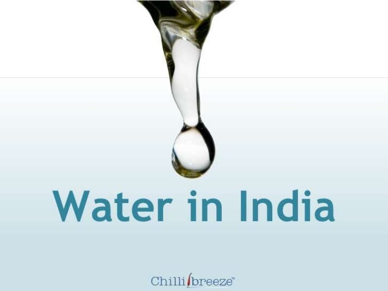 Water resources development in India