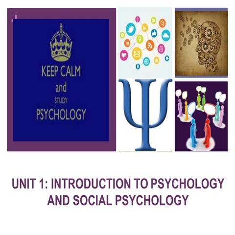 Nature and scope of social psychology lecture 2 | PPTX