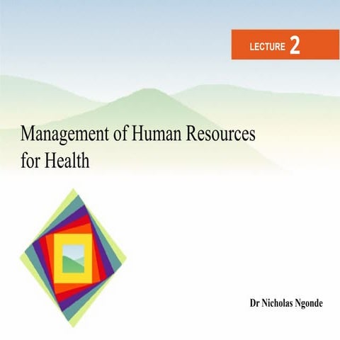 Lecture 2 for management class students and others