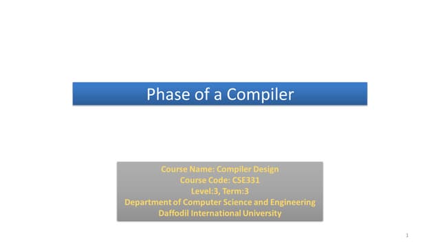 Lecture 2.1 - Phase of a Commmmpiler.pdf