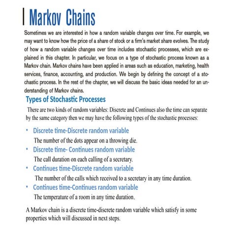 Lecture2.1 Stochastic models (Markov Chain).pptx