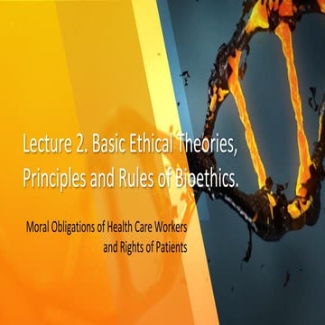 An introduction to medical ethics | PPTX