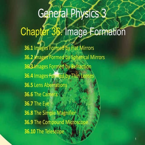Lecture 2 - Image Formation and other related situation | PDF