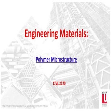 Comprehensive Overview of Polymer Microstructure and Applications in ...