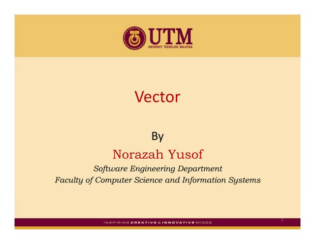 Lecture20 vector