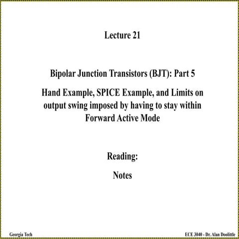 Lecture21-BJT ExamplesAnd Pspice based sSim.pdf