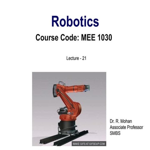 Module 4 Path Planning, Navigation _Robotics | PPTX