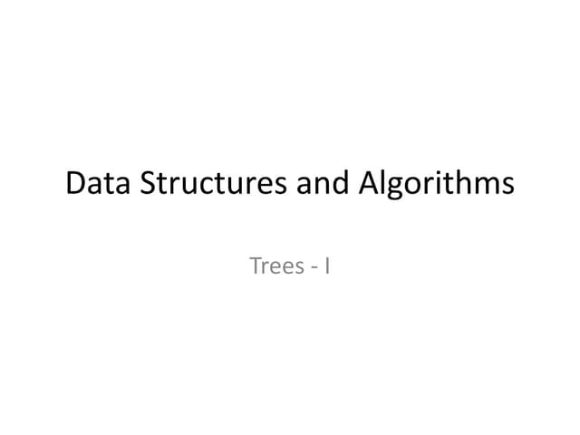 Lecture 21_Trees - I.pptx