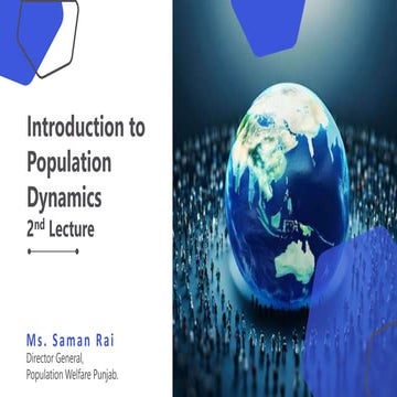 population dynamics and its definitionss