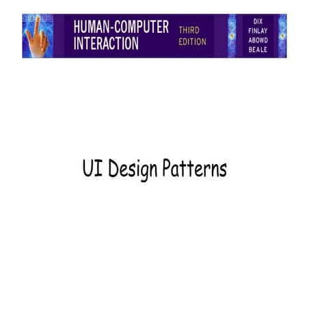 Comprehensive Guide to User Interface Design Patterns for Effective UX ...