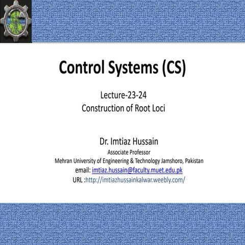 construction_of_root_loci_ Hussian Lectures