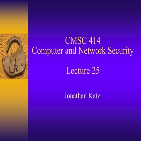 Secure programming - Computer and Network Security | PPT