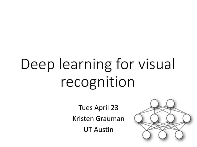 Conventional Neural Networks and compute
