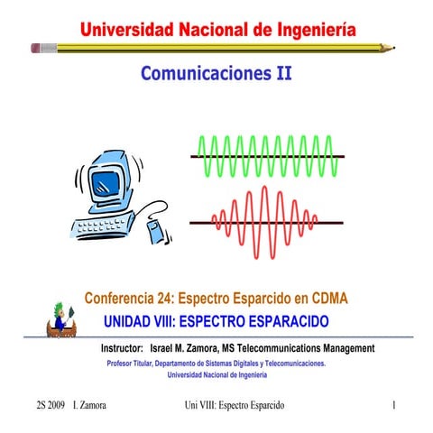 Lecture 25 ss cdma   espectro esparcido
