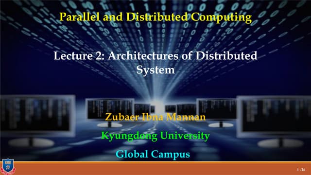 Lecture_2_Architectures of Distributed System.pptx