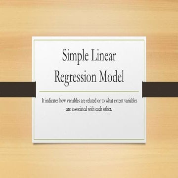 Lecture 2 ba 2 statistics for business analytics