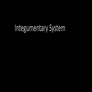 Lecture 2 Integumentart7tv7v7v6vy System.pptx