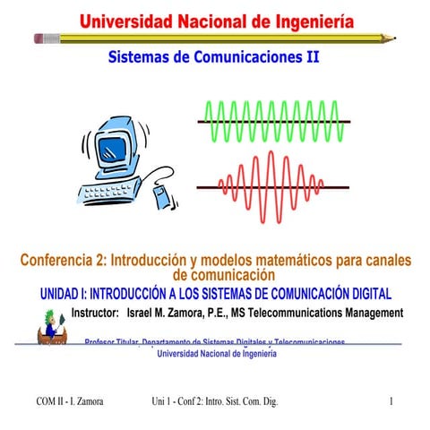 Lecture 2  intro. a telecom y modelos de canal