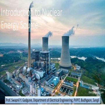 Lecture 2 nuclear energy source | PPTX