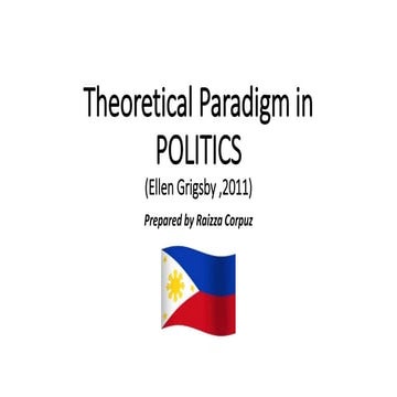 Theoretical Paradigm in Politics