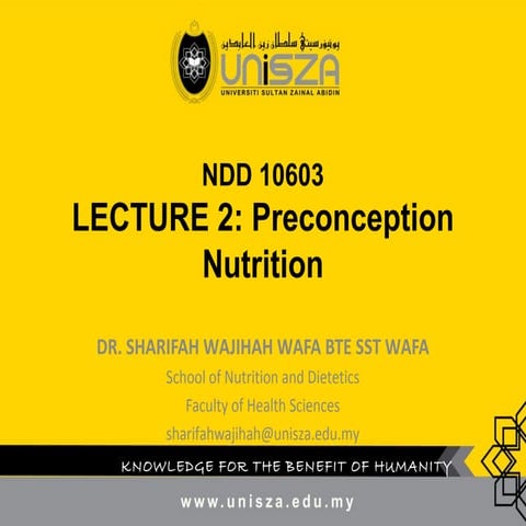 Lecture 2  NDD10603