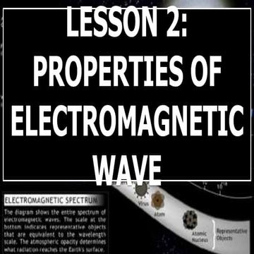 Lecture 2 Properties of em waves