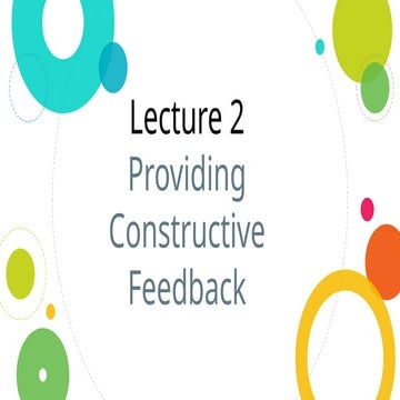 Providing Constructive Feedback  the 6 Thinking Hats.pptx