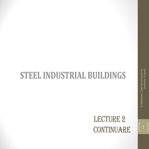 Lecture 2 s.s. iii continuare Design of Steel Structures - Faculty of Civil E...