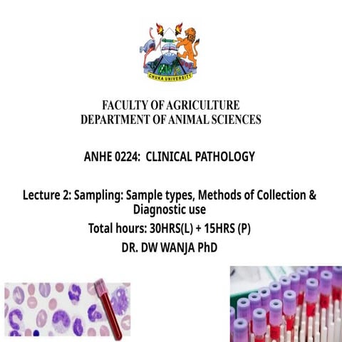 Labelling of samples | PPTX